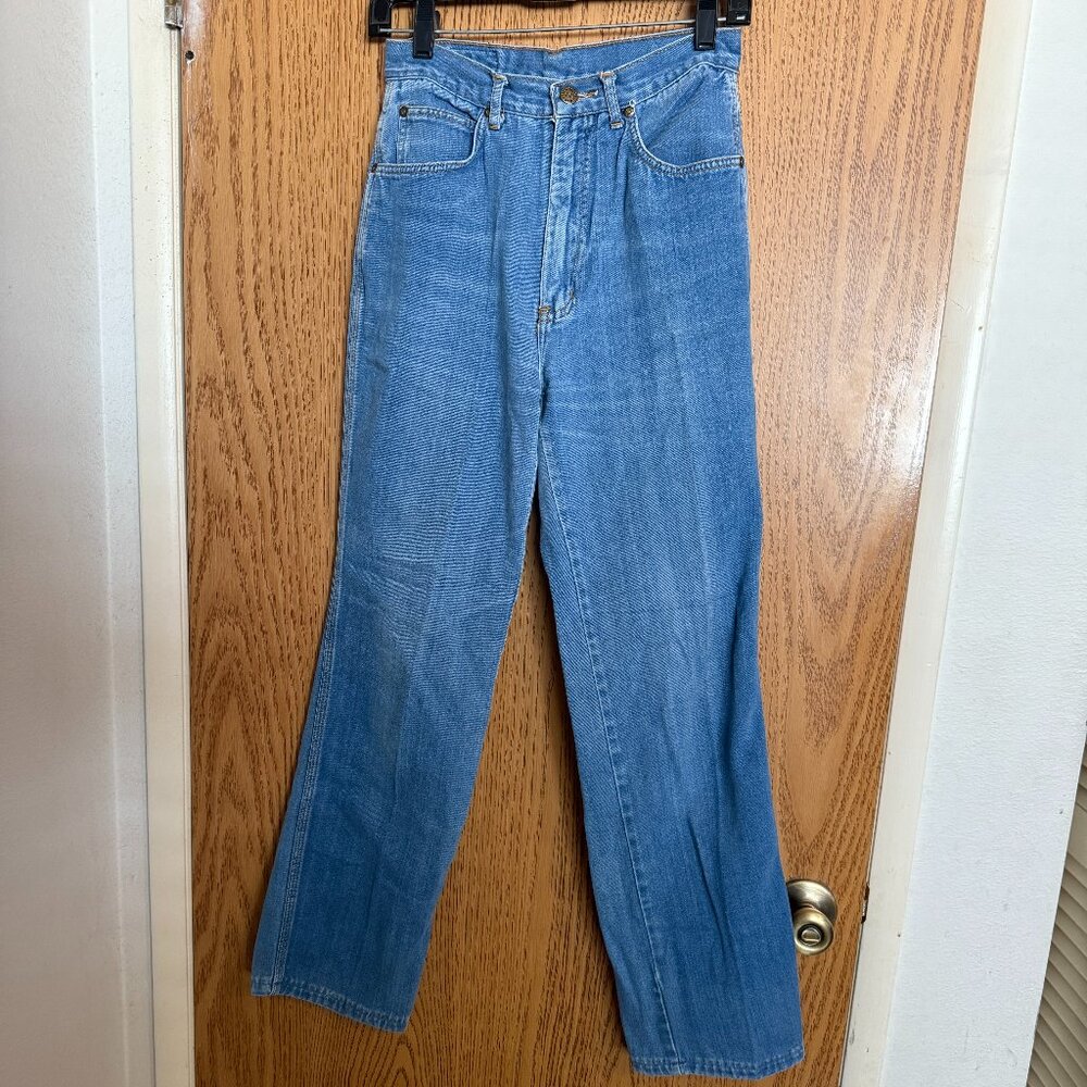 Vintage Jacomino Jeans Light Wash Straight Leg Petal Pocket Size 13/14